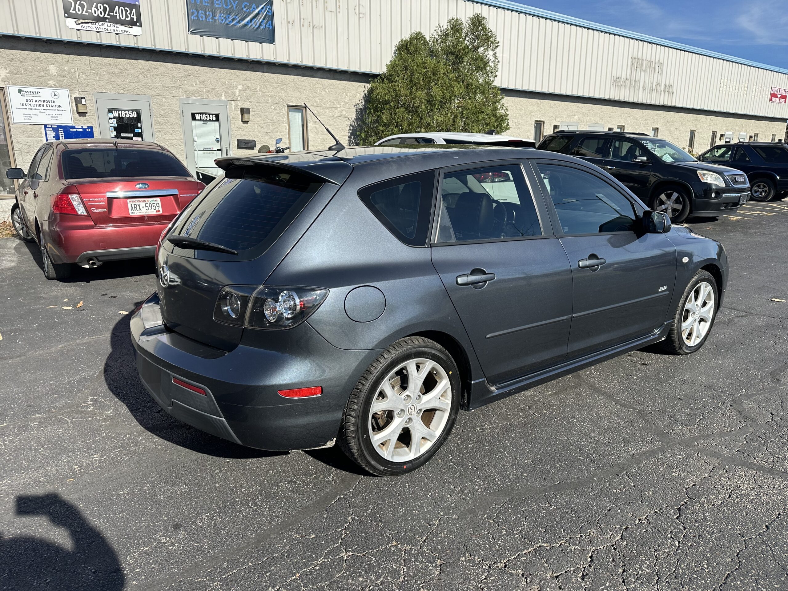 
								2008 Mazda 3 Grand Touring Hatchback with manual transmission full									