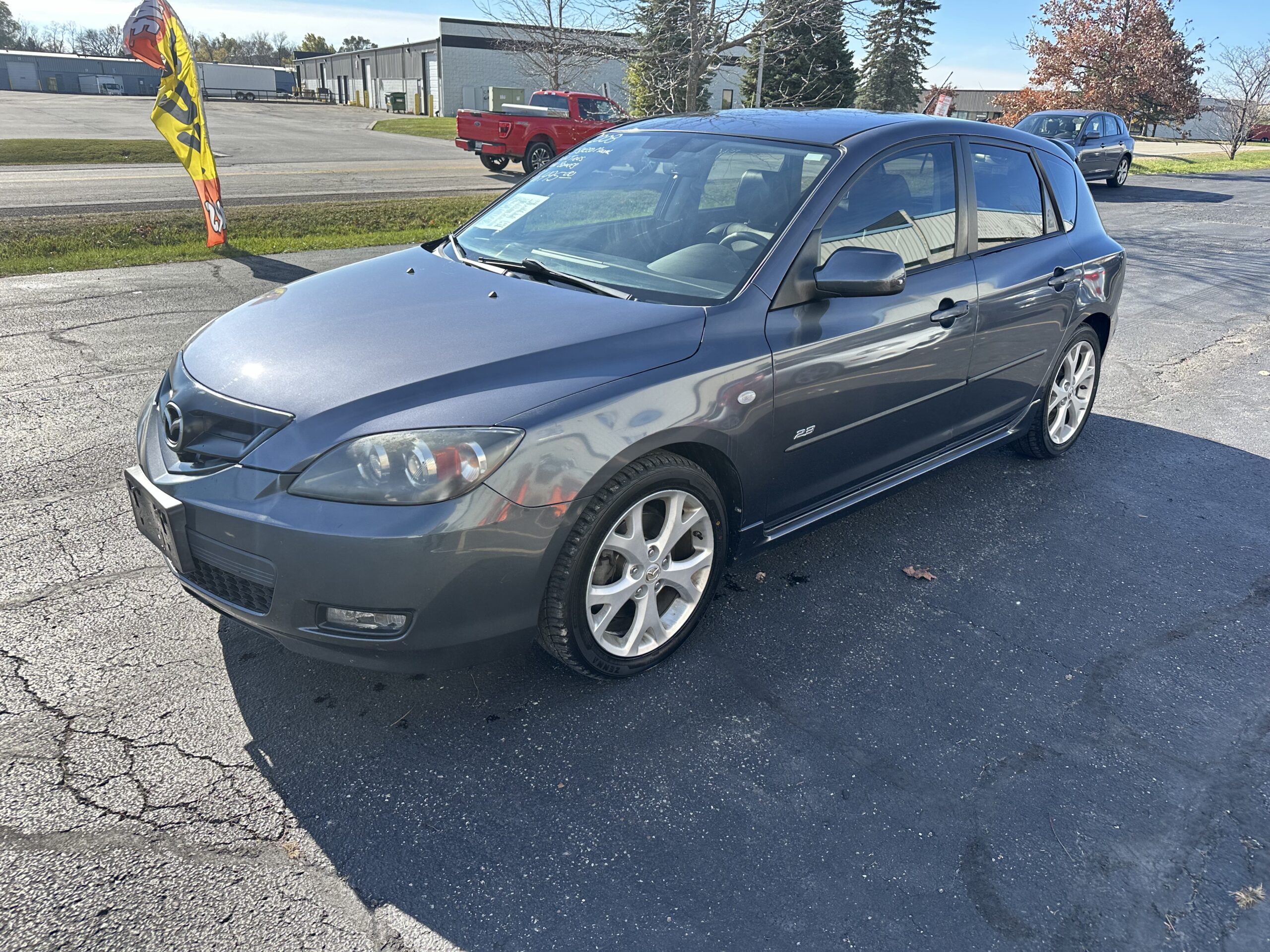 
								2008 Mazda 3 Grand Touring Hatchback with manual transmission full									