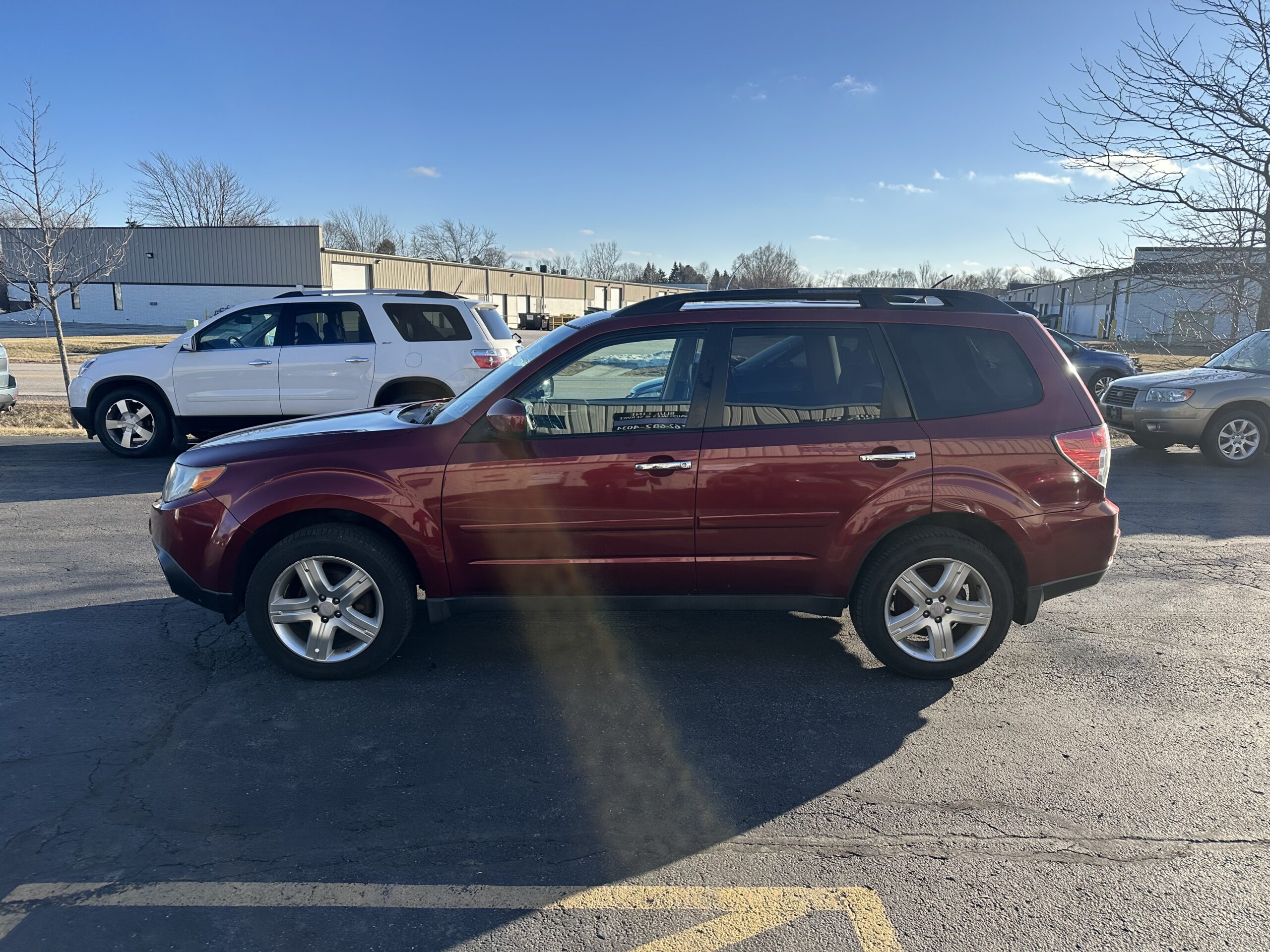 
								2009 Subaru Forester Limited 2.5 Timing Belt Water Pump Head Gaskets just replaced full									