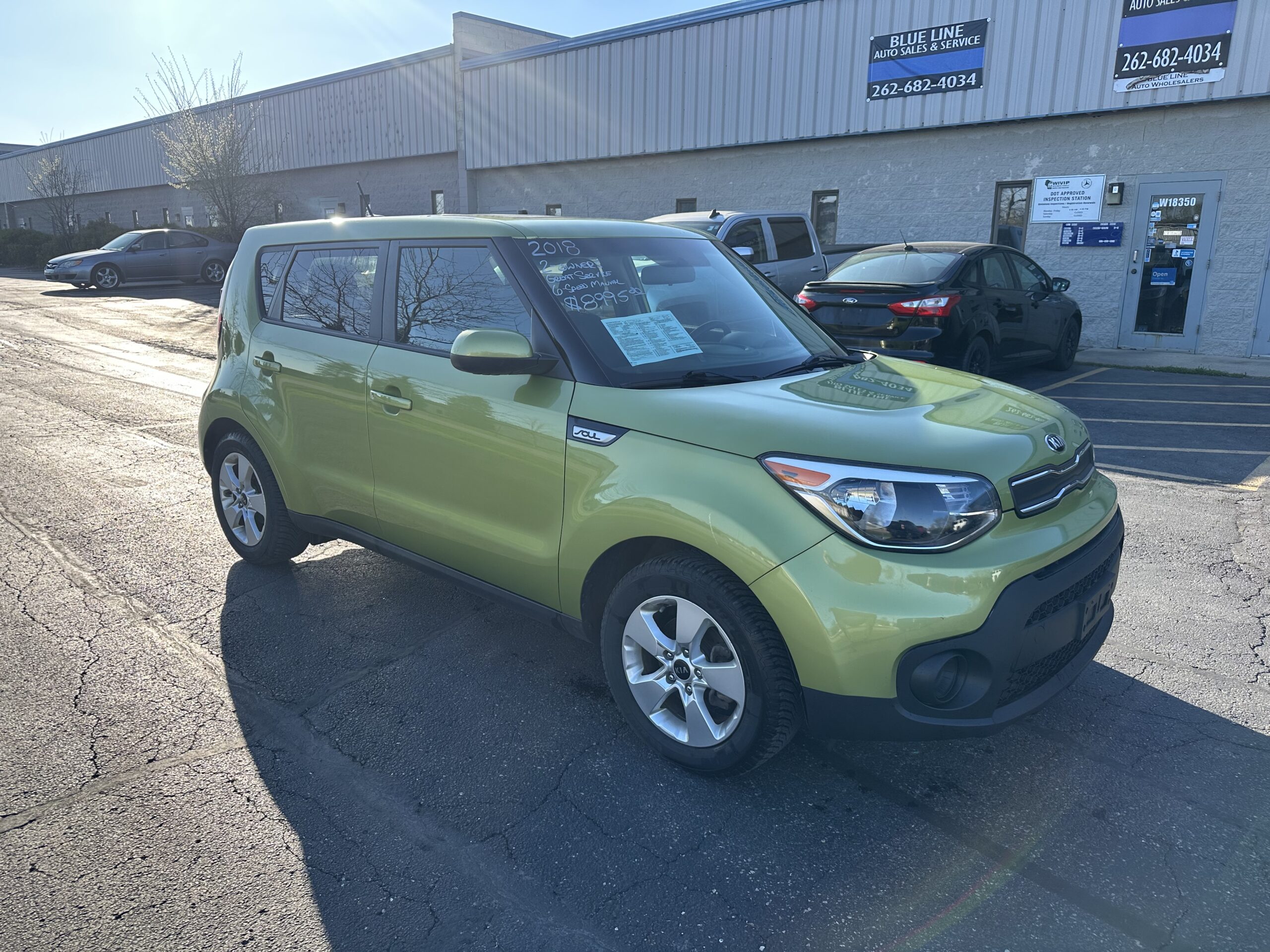
								2018 Kia Soul 6 speed manual transmission full									