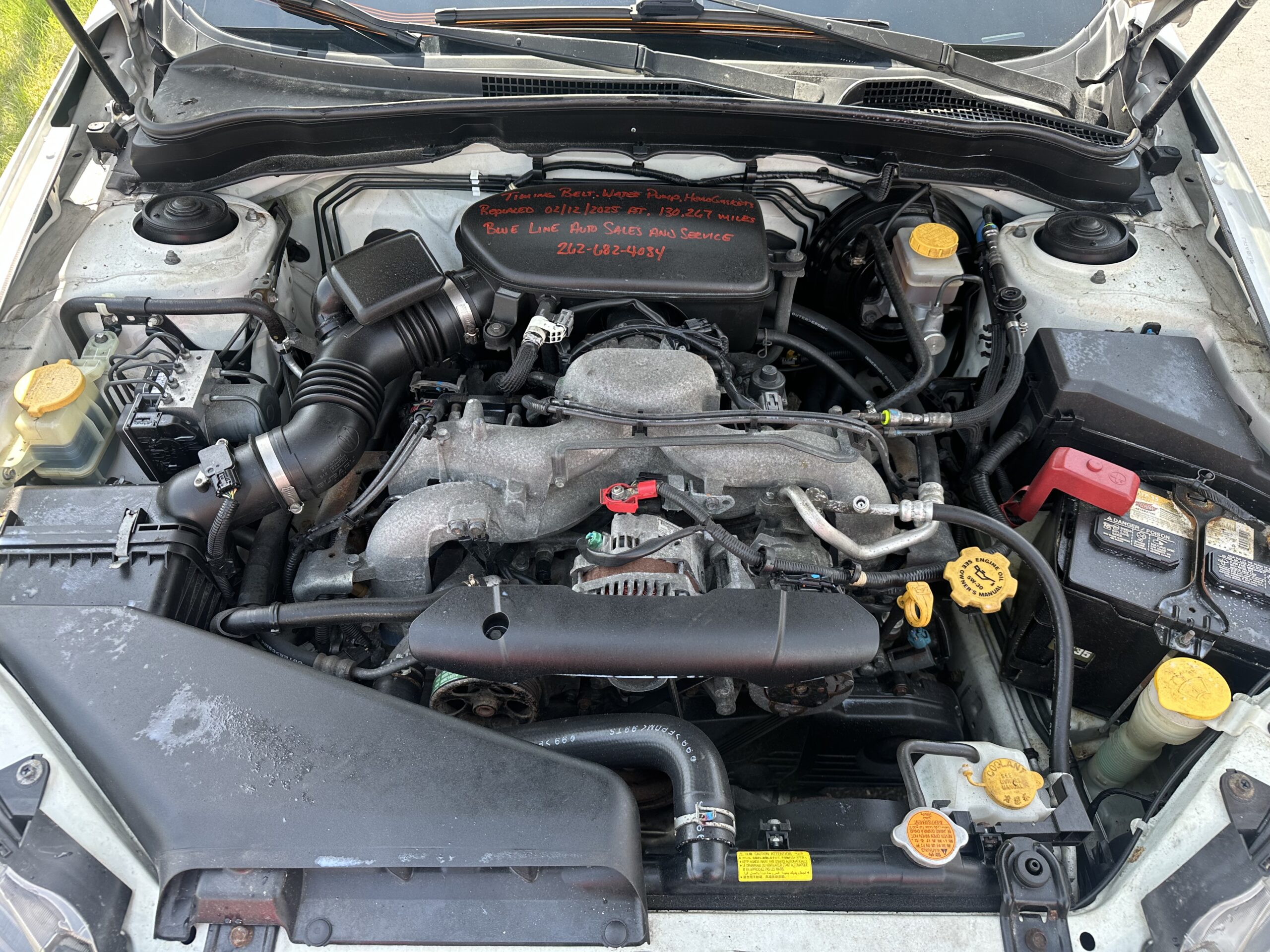 
								2010 Subaru Impreza Hatchback. Timing Belt Water Pump Head Gaskets just replaced full									