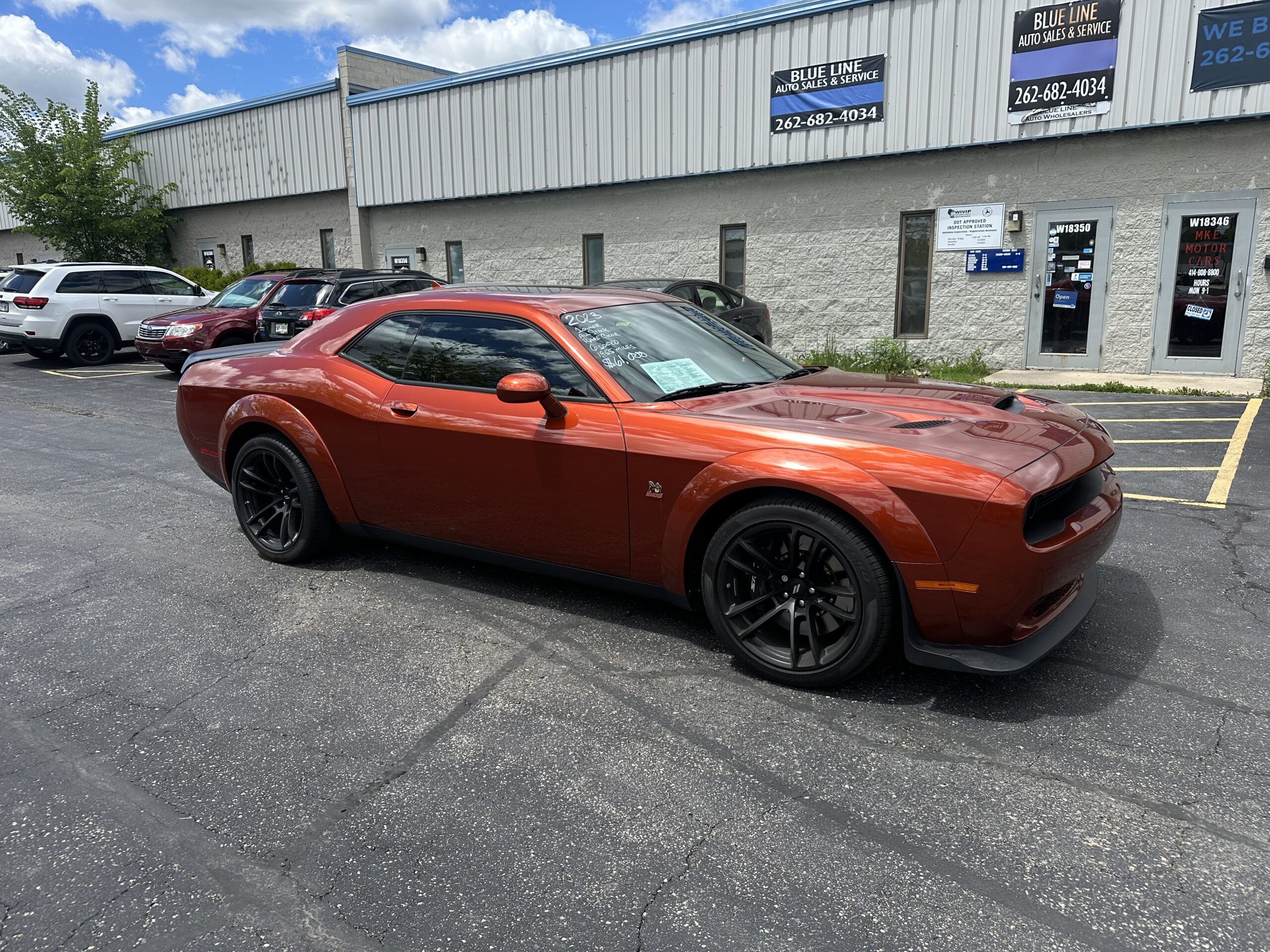 
								2023 Dodge Challenger R/T Scat Pack Wide Body 6 speed manual full									