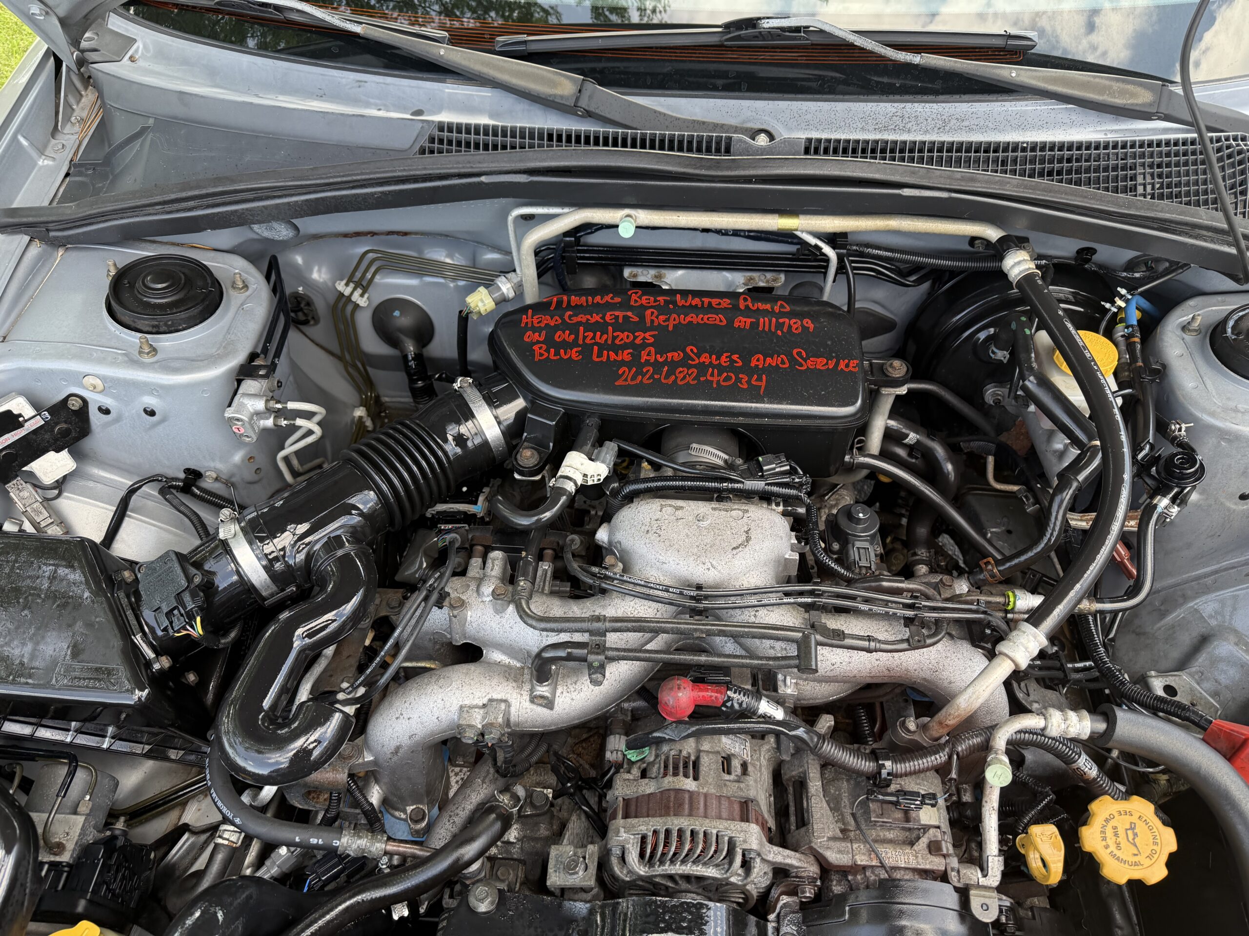
								2006 Subaru Forester LL Bean southern car Timing belt Water Pump Head Gaskets just replaced full									