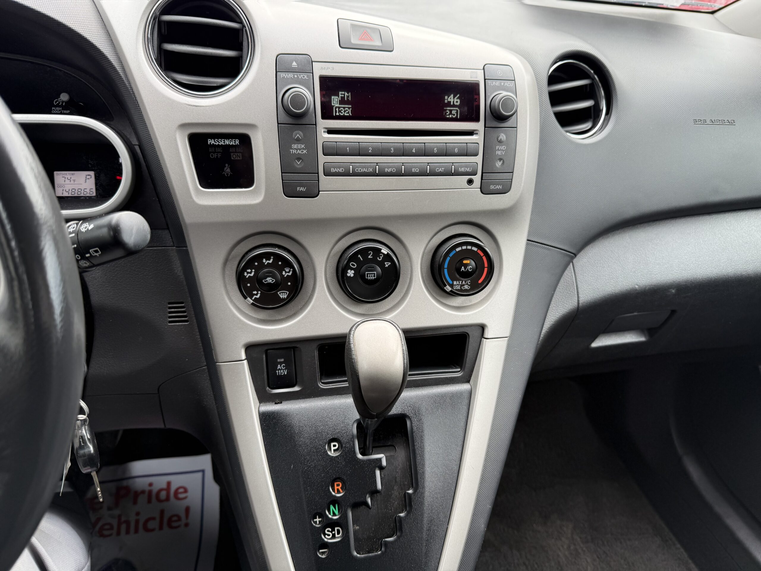 
								2009 Pontiac Vibe GT Western Car never seen snow full									