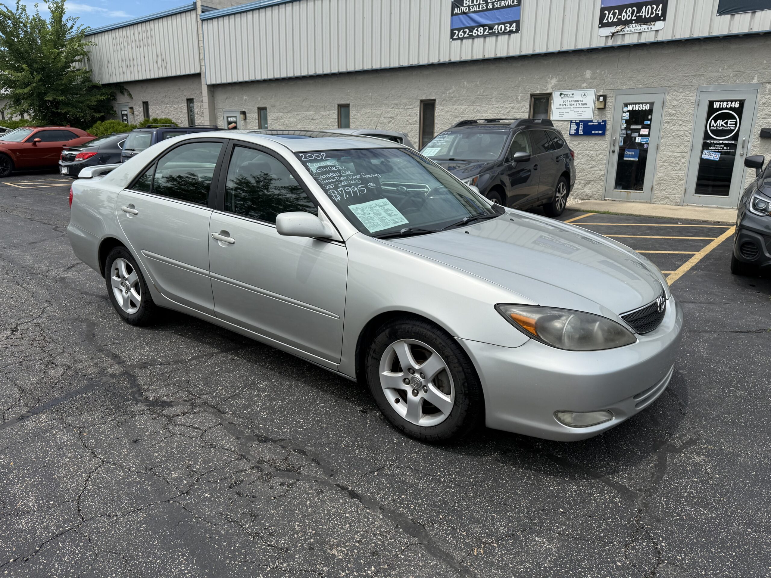
								2002 Toyota Camry SE from Florida full									