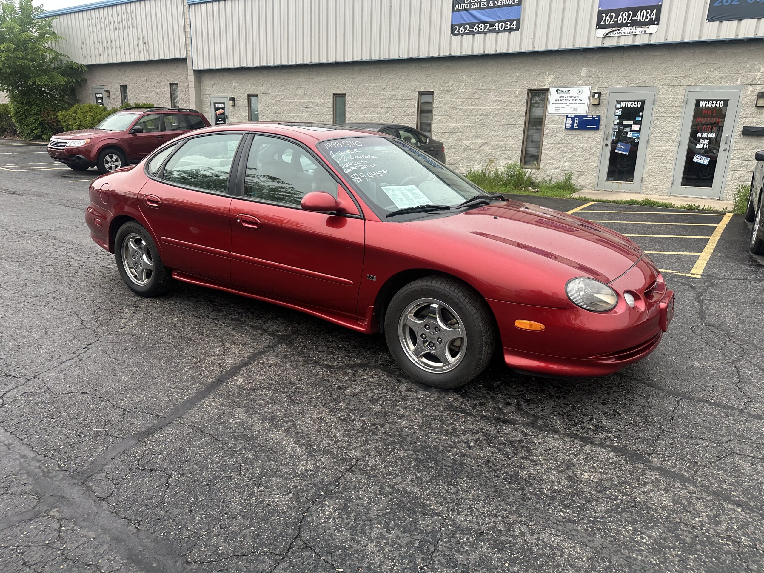 
								1998 Ford Taurus SHO One Owner full									