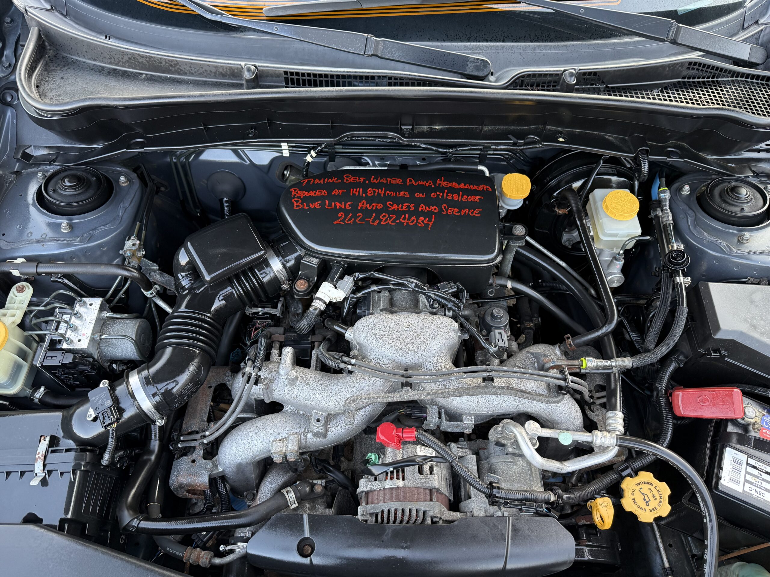 
								2010 Subaru Forester Manual Transmission Timing Belt Water Pump Head Gaskets Replaced 12 mo 12,000 mile warranty full									